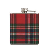 MacFarlane Tartan & Badge Heupfles (Achterkant)