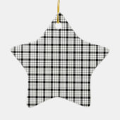 MacFarlane Tartan Keramisch Ornament (Voorkant)