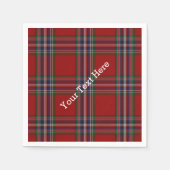 MacFarlane Tartan Plaid Papieren servetten (Voorkant)