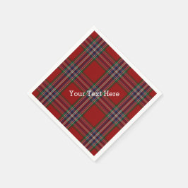 MacFarlane Tartan Plaid Papieren servetten