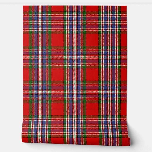 MacFarlane Tartan Plaid Schotse clan Behang (Afrollen)