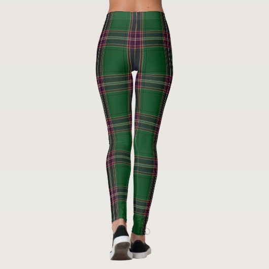 MacFarlane Tartan Pset Leggings Groen (Achterkant)