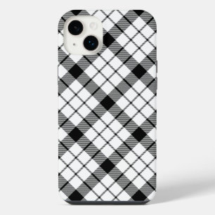 MacFarlane tartan zwart wit geruit