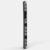 MacFarlane tartan zwarte witte vlecht Case-Mate iPhone Case (Achterkant/rechts)
