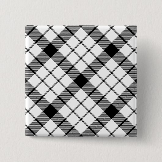 MacFarlane Vierkante Button 5,1 Cm (Voorkant)