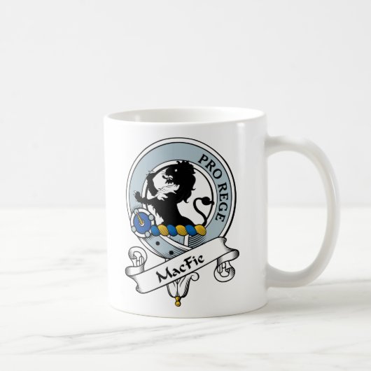 MacFie Clan Badge Koffiemok (Rechts)