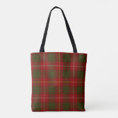 MacFie Clan Tartan Monogram Tote Bag (Achterkant)