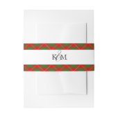 Macfie MacPhie Clan Tartan Scottish Pset Uitnodigingen Wikkel (Voorkant Voorbeeld)