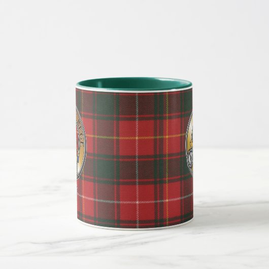 MacFie Tartan & Badge Mok (Midden)