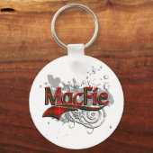 MacFie Tartan Grunge Sleutelhanger (Voorkant)