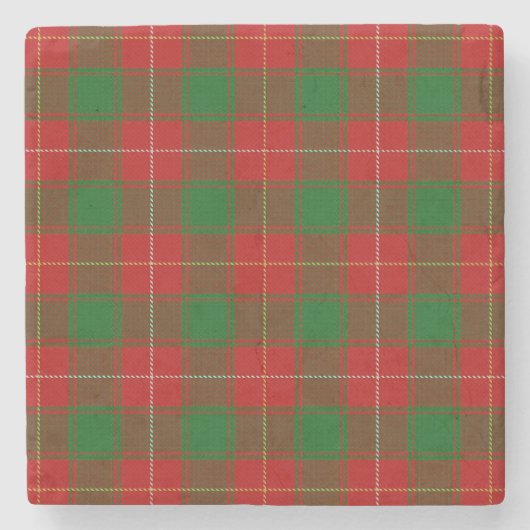 Macfie Tartan Stenen Onderzetter (Voorkant)