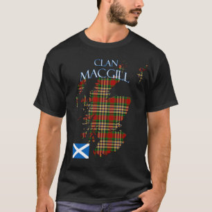 MacGill Scottish Clan Tartan Schotland T-shirt