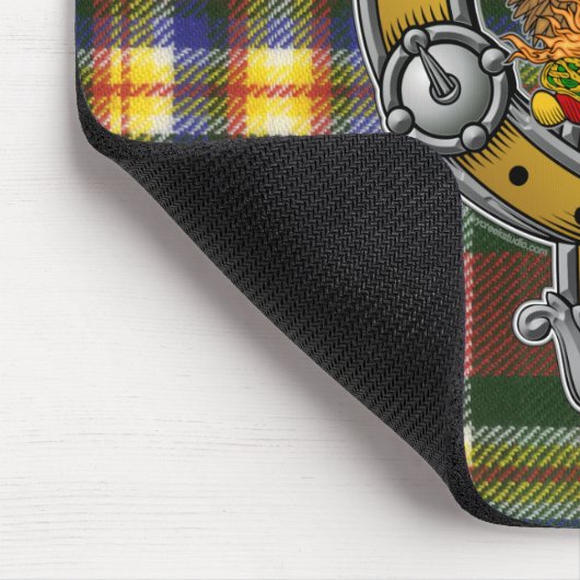 MacGill Tartan & Badge Muismat (Hoek)