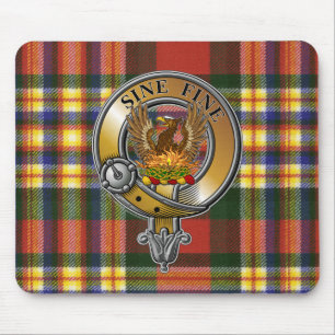 MacGill Tartan & Badge Muismat