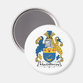 MacGillivray Family Crest Magneet (Voorkant / Achterkant)