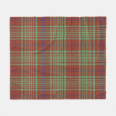 MacGillivray Jacht Oude Plaid Fleece Deken (Voorkant (Horizontaal))