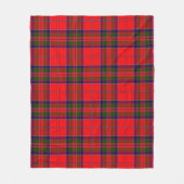 MacGillivray Moderne Schotse Ruit Fleece Deken (Voorkant)