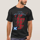 MacGillivray Scottish Clan Tartan Scotland T-shirt (Voorkant)