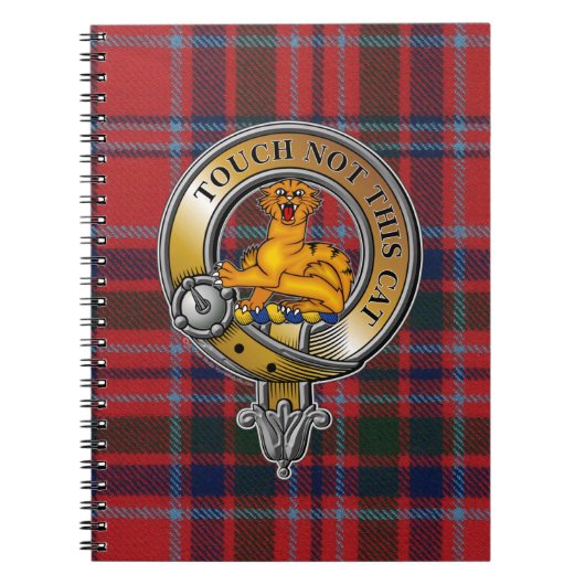 MacGillivray Tartan & Badge Notitieboek (Voorkant)