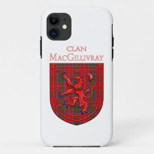MacGillivray Tartan Scottish Play Lion Rampant Case-Mate iPhone Case