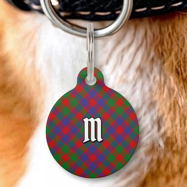 MacGowan Clan Tartan Huisdierpenning (Creator heeft geüpload)