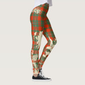 MacGregor Ancient Tartan Scotland Lion Map Art Leggings (Rechts)