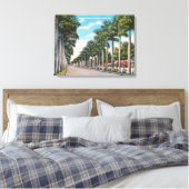 MacGregor Blvd Palms Fort Myers Florida Canvas Afdruk (Insitu (Slaapkamer))
