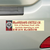 MacGREGOR CATTLE CO. Beschikbaar (afhankelijk van  Bumpersticker (Op auto)