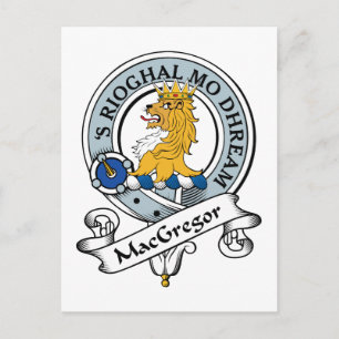 MacGregor Clan Badge Briefkaart