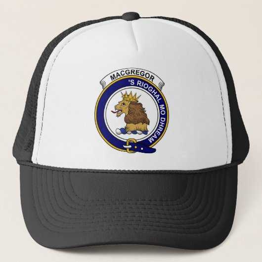 MacGregor Clan Badge Trucker Pet (Voorkant)