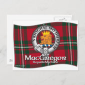 MacGregor Clan Briefkaart (Voorkant / Achterkant)