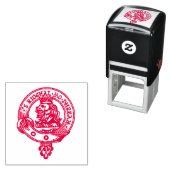 MacGregor Clan Crest Stamp (Kies Kleurinkt) Zelfinktende Stempel (In situ)