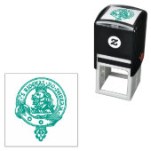MacGregor Clan Crest Stamp (Kies Kleurinkt) Zelfinktende Stempel (In situ)