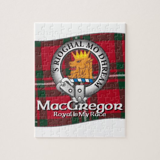 MacGregor Clan Legpuzzel (Verticaal)