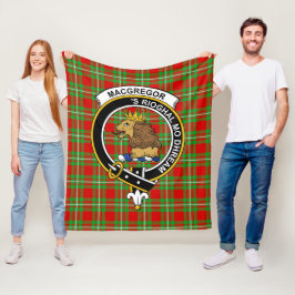 MacGregor Clan Tartan Schotse Plaid Fleece Deken