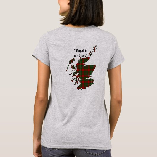 MacGregor Clan Vrouwen T-shirt (Achterkant)
