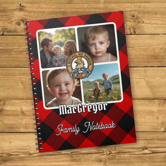 MacGregor Familiefotocollage Notitieboek