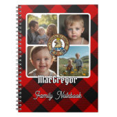 MacGregor Familiefotocollage Notitieboek (Voorkant)