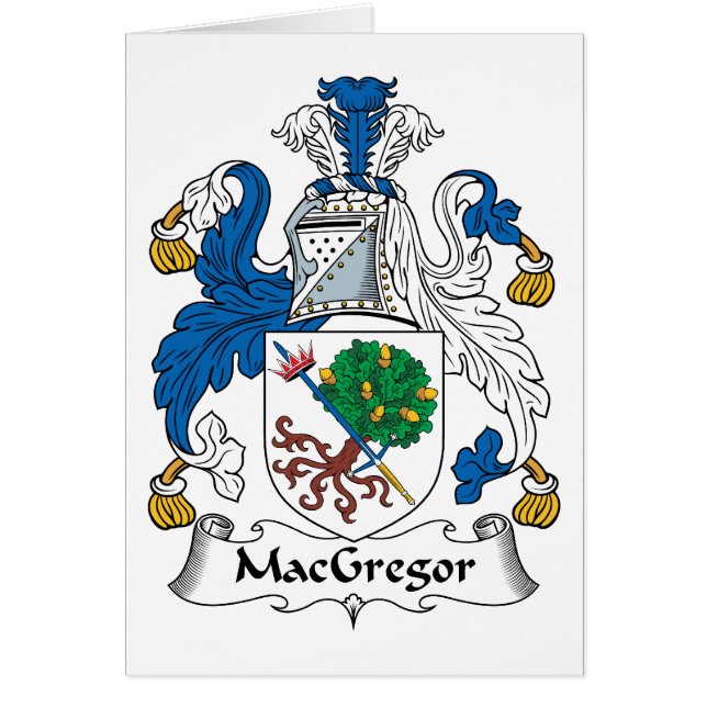MacGregor Family Crest (Voorkant)