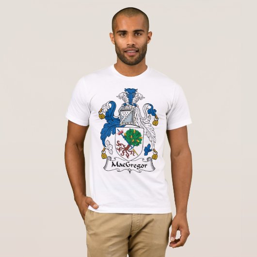 MacGregor Family Crest T-shirt (Voorkant volledig)