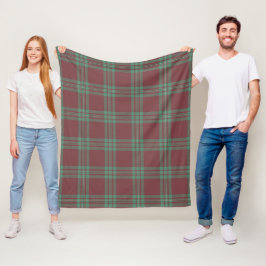 MacGregor Jacht Oude Plaid Fleece Deken