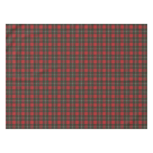 MacGregor Modern Original Scottish Tartan Tafelkleed (Voorkant (Horizontaal))