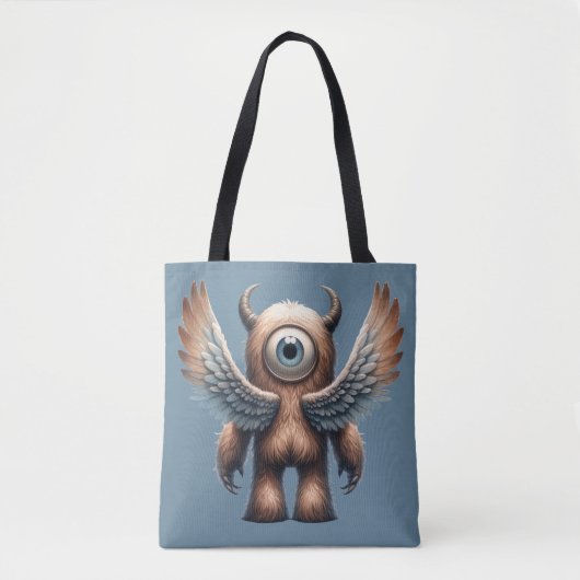 MacGregor - Monster met één oog - Aangepaste Canva Tote Bag (Voorkant)
