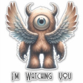 MacGregor - Monster met één oog Sticker (Voorkant)