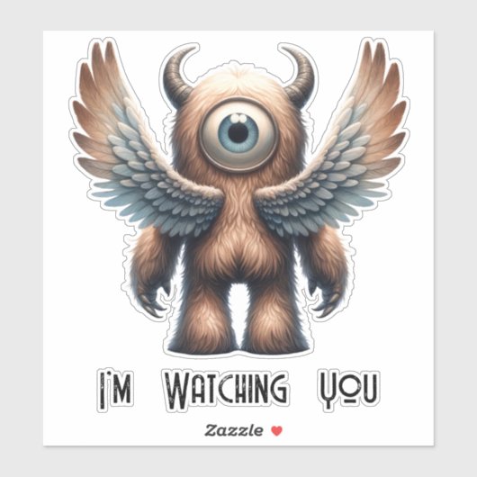 MacGregor - Monster met één oog Sticker (Vel)