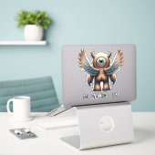 MacGregor - Monster met één oog Sticker (Laptop op bureau)