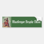 MacGregor ondanks hen! Bumperstickers (Voorkant)