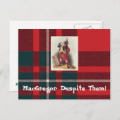 MacGregor ondanks hun Briefkaarten! Briefkaart (Voorkant / Achterkant)