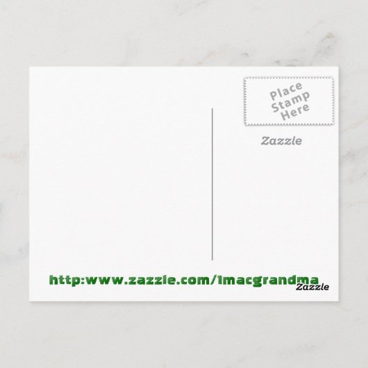 MacGregor ondanks hun Briefkaarten! Briefkaart (Achterkant)