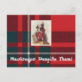 MacGregor ondanks hun Briefkaarten! Briefkaart (Voorkant)